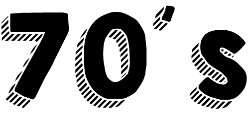 Número años 70´s.