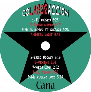 Label del cd de Colaboracción